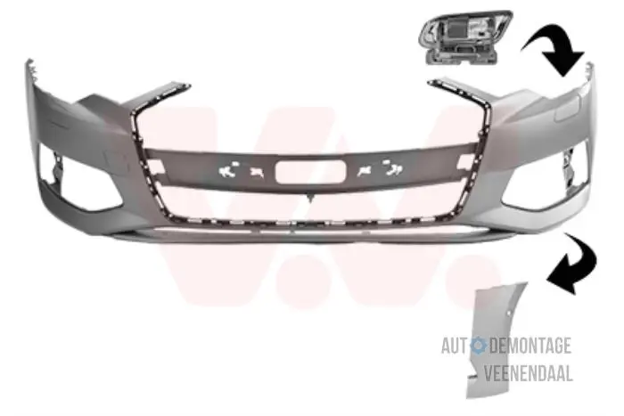 Stoßstange vorne Audi A6