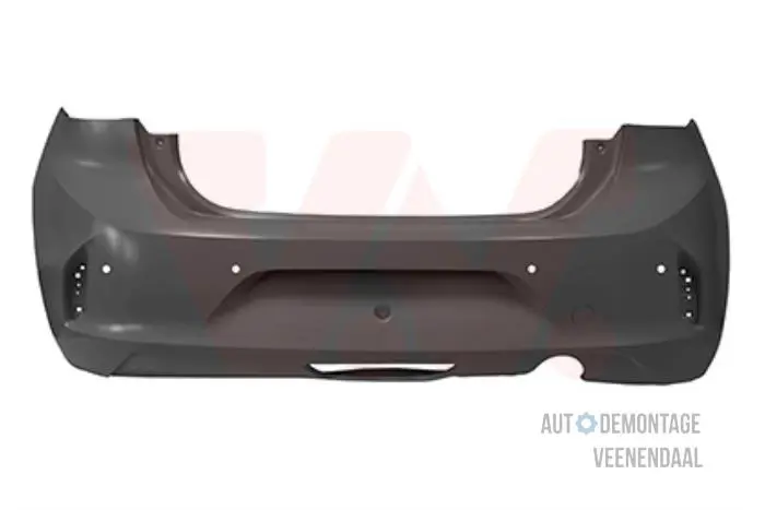 Rear bumper Opel Corsa