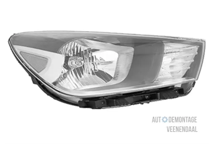 Headlight, right Kia Rio