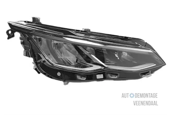 Headlight, right Volkswagen Golf