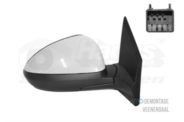 Wing mirror, right Chevrolet Aveo