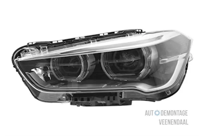 Headlight, left BMW X1